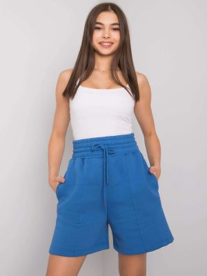 Kratke hlače Fashionhunters plava