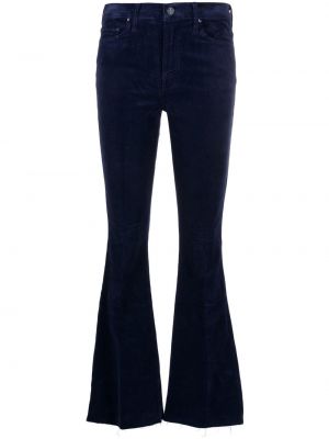 Relaxed fit flare jeans Mother blå