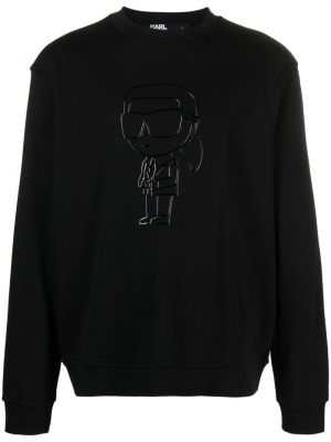 Jersey sweatshirt Karl Lagerfeld schwarz