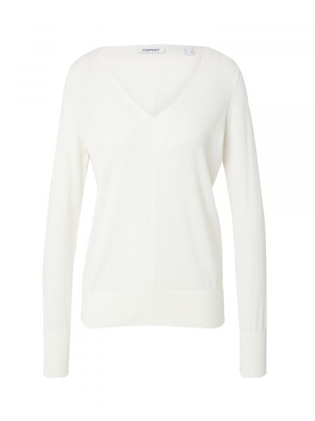 Пуловер Esprit бяло