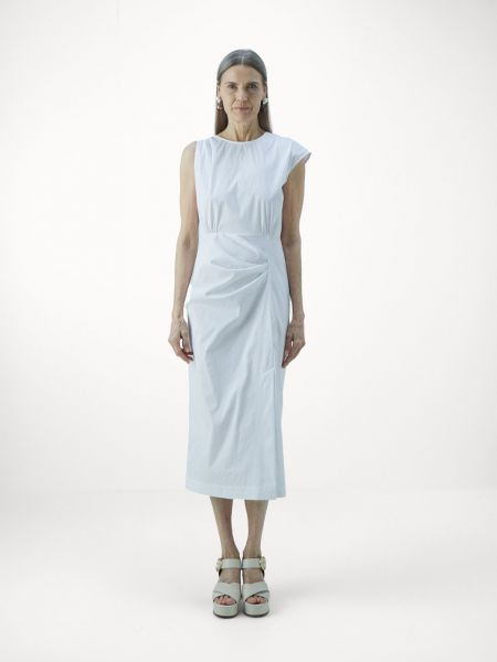 Платье-рубашка Marella белое