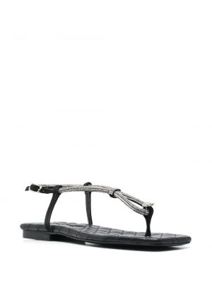 Sandalai su kristalais Philipp Plein juoda