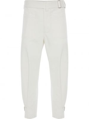„cargo“ stiliaus kelnės Alexander Mcqueen balta