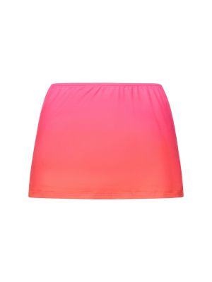 Mini falda de tela jersey Gimaguas rosa