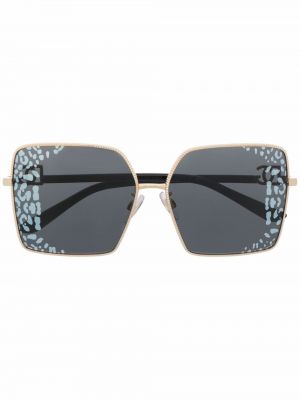 Lunettes de soleil chunky Dolce & Gabbana Eyewear noir