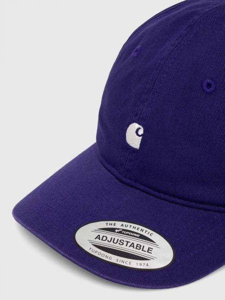 Șapcă din bumbac Carhartt Wip violet