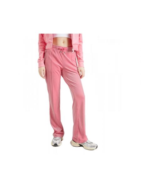 Pantalones de chándal de terciopelo‏‏‎ Juicy Couture rosa