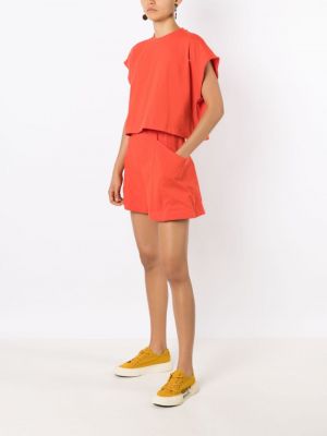Shorts aus baumwoll Osklen orange