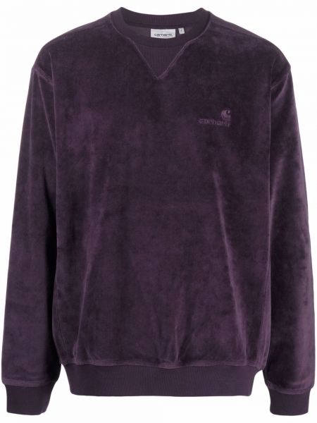 Sudadera con bordado de terciopelo‏‏‎ Carhartt Wip violeta