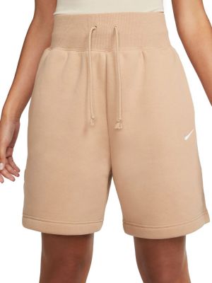 Бежевые шорты Nike