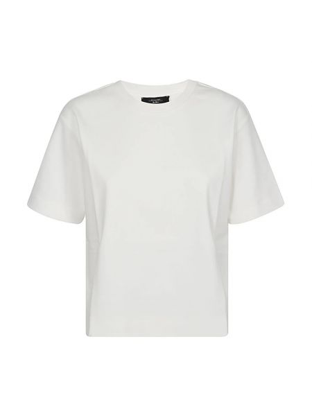 Koszulka klasyczna Max Mara Weekend biała