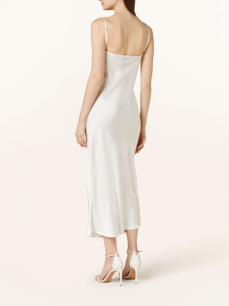 Satynowa sukienka Neo Noir biała