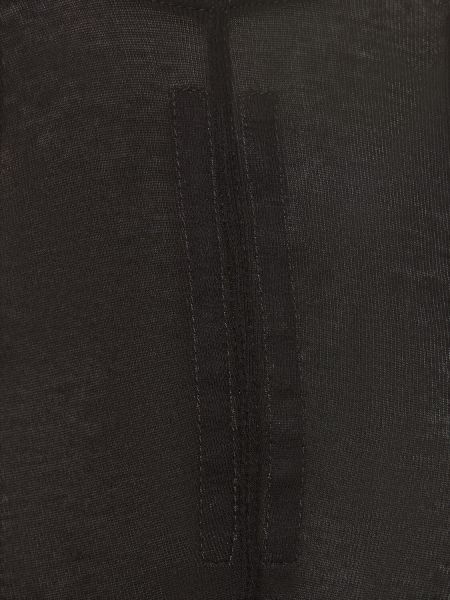 Bavlnená podprsenka Rick Owens čierna