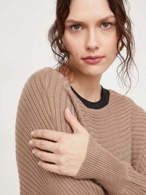 Sweter Answear Lab brązowy