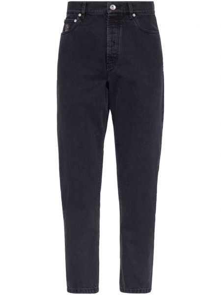 Skinny jeans Brunello Cucinelli grå