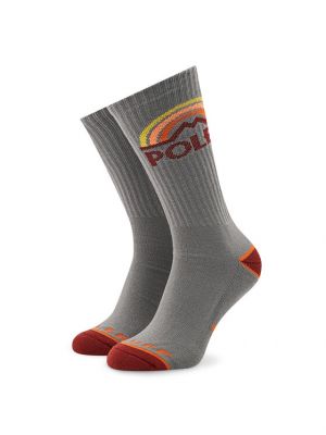 Чорапи Poler сиво