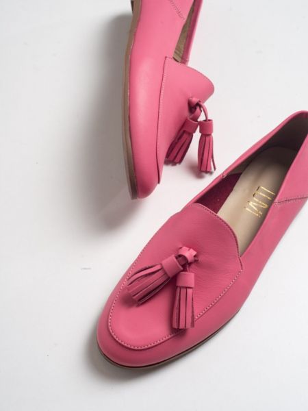 Dabīgās ādas kurpes Luvishoes rozā