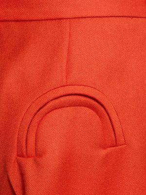 Pantalones de lana Blazé Milano naranja