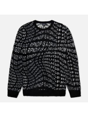 Мужской свитер RIPNDIP Drug From God Knit Mohair, XL чёрный