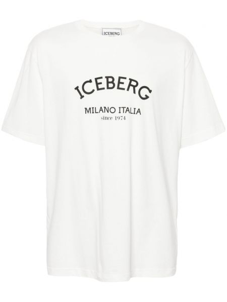 T-shirt Iceberg hvid