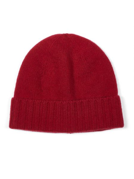 Klassischer kaschmir mütze Howard London rot