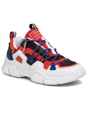 Sneakers chunky Tommy Hilfiger κόκκινο
