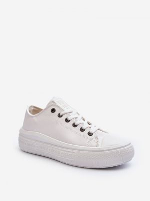Sneakers με μόνωση με μοτίβο αστέρια Big Star Shoes λευκό