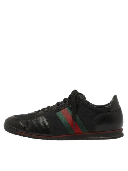 Sneakersy retro Gucci Vintage czarne