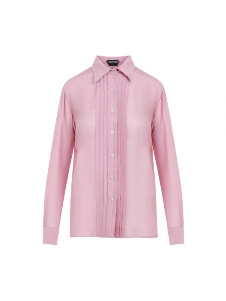 Różowa koszula Tom Ford