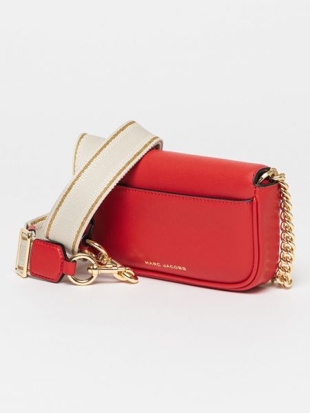 Кожаная сумка Marc Jacobs красная
