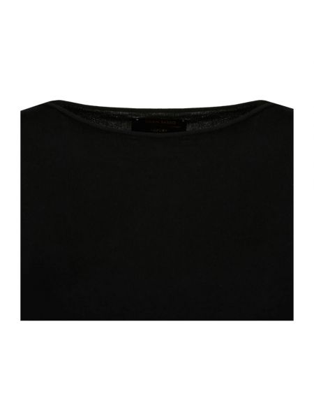 Jersey de tela jersey Gran Sasso negro