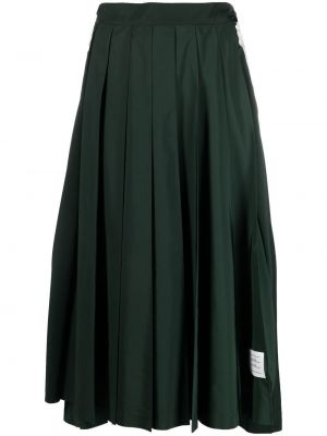 Spódnica plisowana Thom Browne zielona