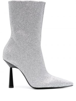Ankle boots Giaborghini silber