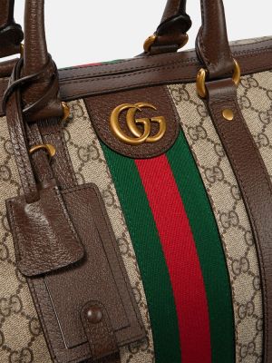 Cestovní taška Gucci béžová
