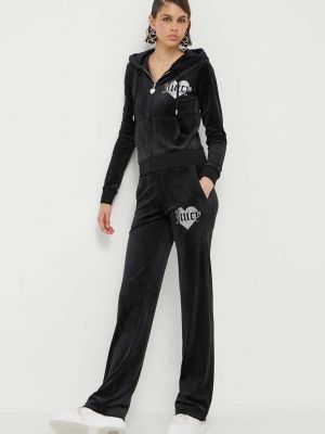 Bluza z kapturem Juicy Couture czarna