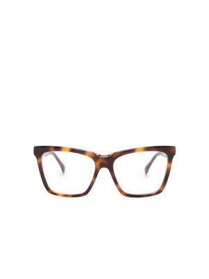 Okulary korekcyjne Max Mara brązowe
