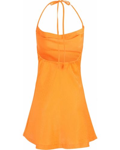 Obleka Missguided oranžna