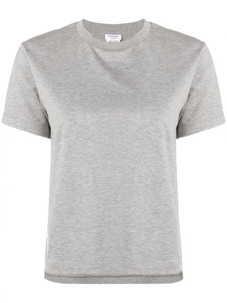 T-shirt di cotone Thom Browne grigio