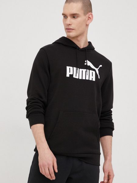 Bluza z kapturem Puma czarna