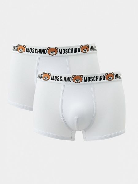 Трусы Moschino Underwear белые