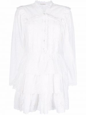 Bomull dress Ulla Johnson hvit