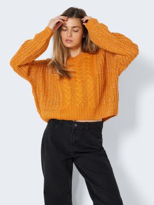 Megztinis Noisy May oranžinė