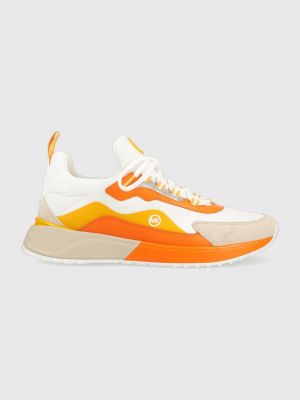 Sneakerși Michael Kors portocaliu