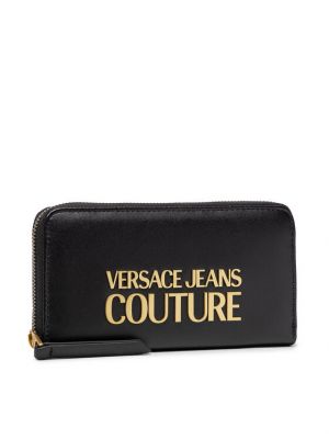 Pénztárca Versace Jeans Couture fekete