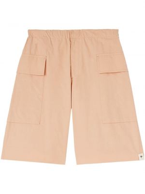 Cargo shorts aus baumwoll Jil Sander pink