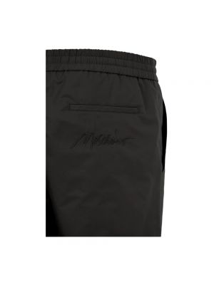 Proste spodnie Moschino czarne