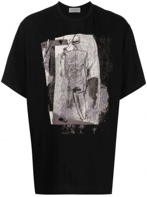 T-shirt Yohji Yamamoto svart