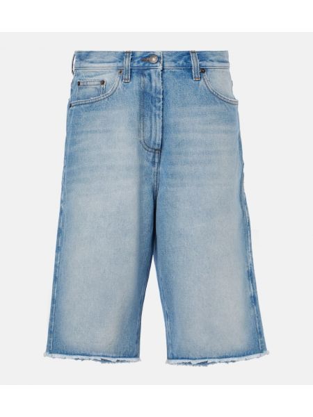 Jeans-shorts Dries Van Noten blå