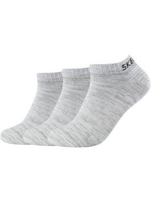Ponožky se síťovinou Skechers šedé