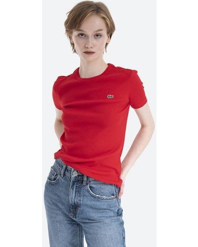 Tričko Lacoste, červená
